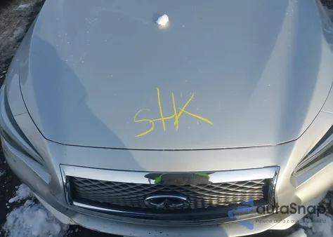 2015 Infiniti Q50 Premium из США, поврежденный, VIN JN1BV7AP5FM348718